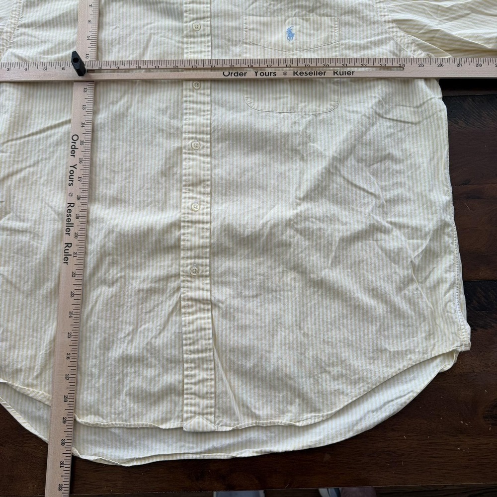 Lot Of 3 Ralph Lauren Shirt Mens Large Plaid Stripe Button Down‎ Cotton Casual - Picture 16 of 16